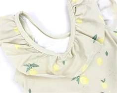 Name It oatmeal citron badedragt